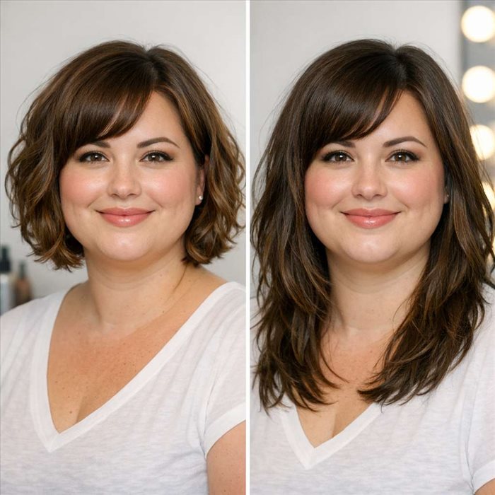 Visage rond : quelle coupe choisir pour l’affiner ?