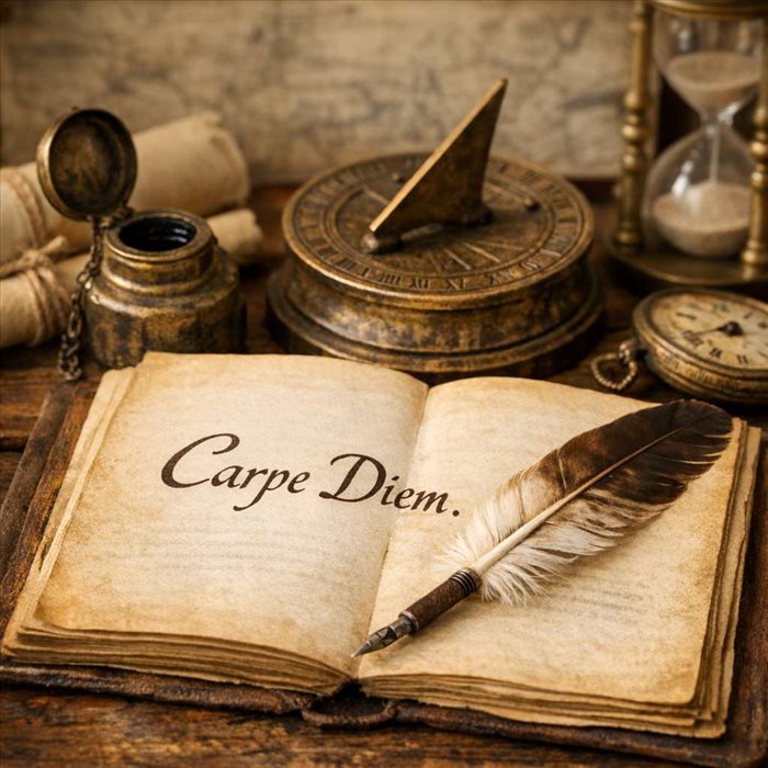 Carpe diem : origine et naissance de la formule latine